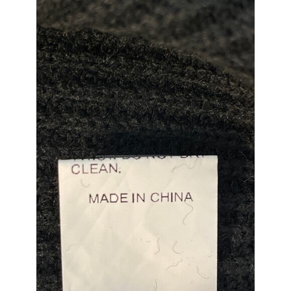 DAZY Women’s Ribbed Knit V-neck Sweater‎ Black Size XL Pre-owned - Picture 7 of 7